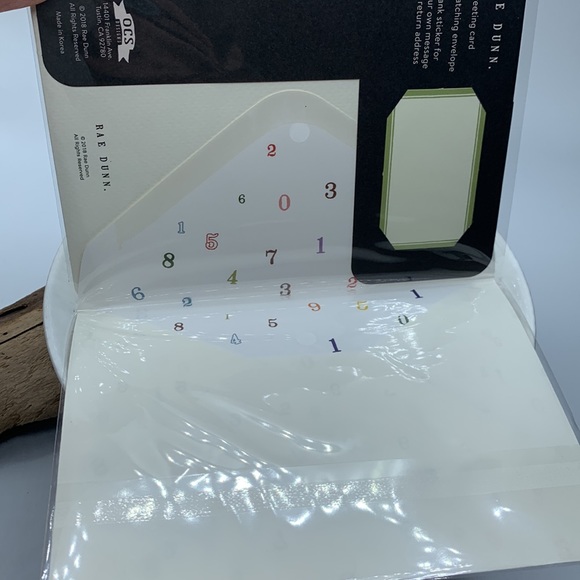 Rae Dunn “OH, BABY” New Baby Card - Picture 5 of 5